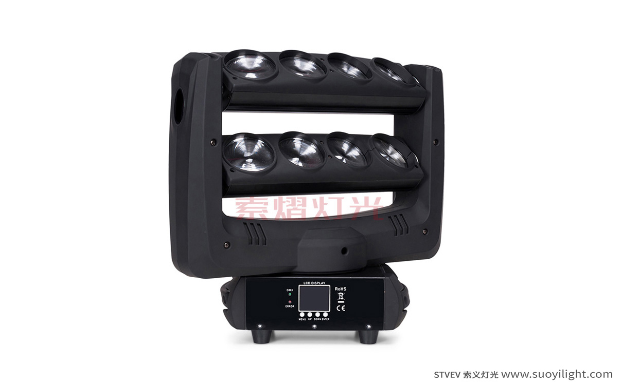IcelandLED Double Row Moving Head Spider Light